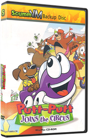 Putt-Putt Joins the Circus - Box - 3D Image