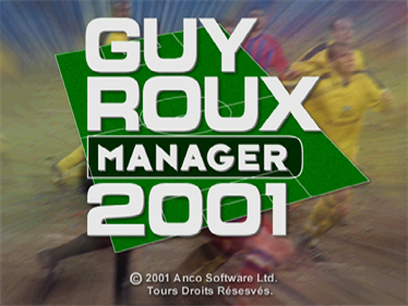 Alex Ferguson's Player Manager 2001 - Screenshot - Game Title Image