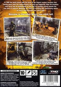 S.T.A.L.K.E.R.: Shadow of Chernobyl - Box - Back Image