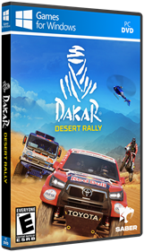 Dakar Desert Rally - Box - 3D Image