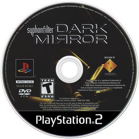 Syphon Filter: Dark Mirror - Disc Image