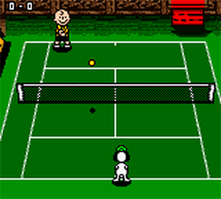 Snoopy Tennis - Screenshot - Gameplay Image