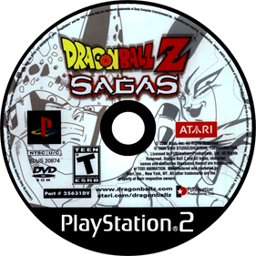 Dragon Ball Z: Sagas - Disc Image