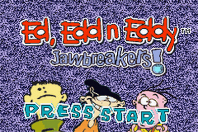 Ed, Edd n Eddy: Jawbreakers! - Screenshot - Game Title Image