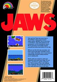 Jaws - Box - Back Image