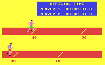 100 Meter Dash - Screenshot - Gameplay Image