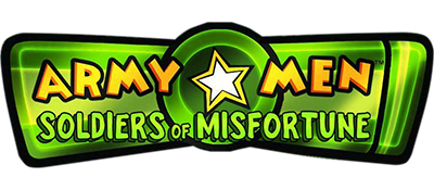Army Men: Soldiers of Misfortune - Clear Logo Image
