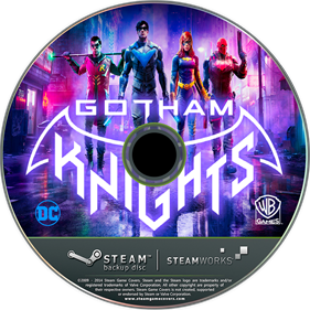 Gotham Knights - Fanart - Disc
