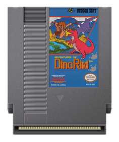 Adventures of Dino Riki - Fanart - Cart - Front Image