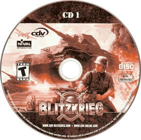 Blitzkrieg - Disc Image