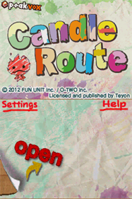 Candle Route - Screenshot - Game Title Image