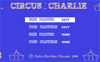 Circus Charlie - Screenshot - Game Title Image