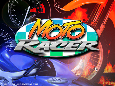 Moto Racer - Screenshot - Game Title Image