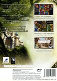 Puzzle Quest: Challenge of the Warlords - Box - Back Image