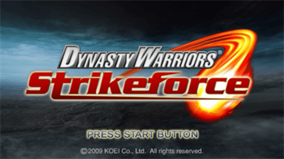 Dynasty Warriors: Strikeforce - Screenshot - Game Title Image