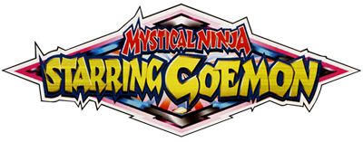 Mystical Ninja Starring Goemon - Clear Logo Image
