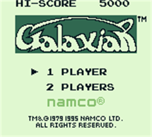 Arcade Classic No. 3: Galaga / Galaxian - Screenshot - Game Select Image