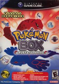 Pokémon BOX: Ruby & Sapphire - Box - Front Image
