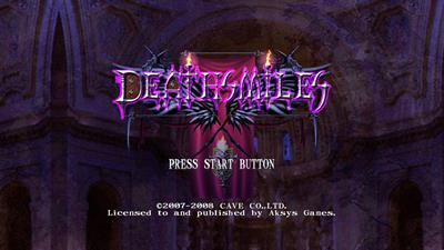 Deathsmiles - Screenshot - Game Title Image