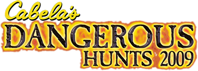 Cabela's Dangerous Hunts 2009 - Clear Logo Image