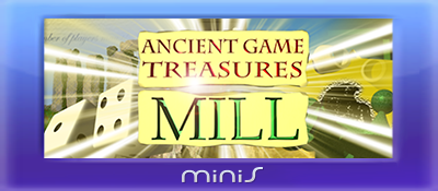 Ancient Game Treasures: Mill - Clear Logo Image