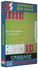 Cribbage (Superior Software) - Box - 3D Image