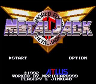 Kikou Keisatsu Metal Jack - Screenshot - Game Title Image