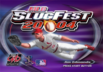 MLB SlugFest 2004 - Screenshot - Game Title Image