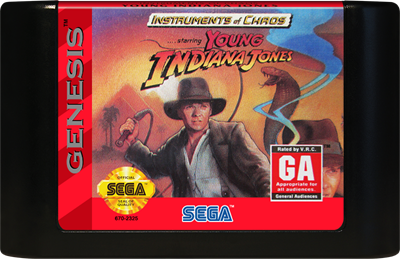 Instruments of Chaos ....starring Young Indiana Jones - Cart - Front Image