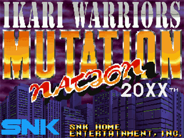 Ikari Warriors in Mutant Nation 20XX: Special Edition - Screenshot - Game Title Image