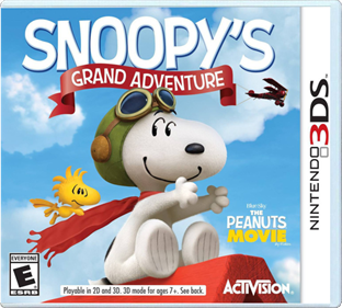Snoopy's Grand Adventure - Box - Front - Reconstructed Image