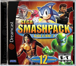 Sega Smash Pack: Volume 1 - Box - Front - Reconstructed Image