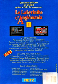 Le Labyrinthe d'Anglomania 1 - Box - Back Image