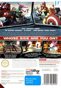 Marvel: Ultimate Alliance 2 - Box - Back Image