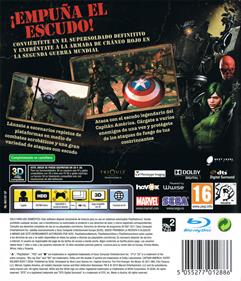 Captain America: Super Soldier - Box - Back Image