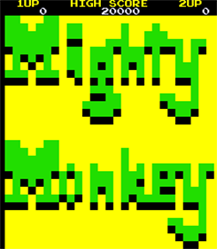 Mighty Monkey - Screenshot - Game Title Image