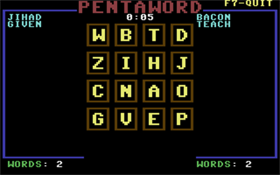 Word Play - Screenshot - Gameplay Image