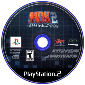 MDK 2: Armageddon - Disc Image