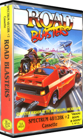 Road Blasters - Box - 3D Image