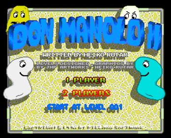 Don Manolo II - Screenshot - Game Title Image