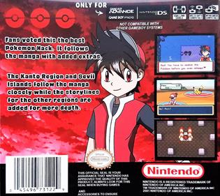 Pokémon Adventures Red Chapter - Box - Back Image