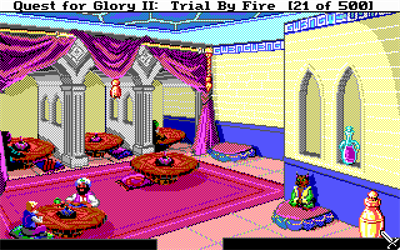 Quest for Glory II: Trial by Fire - Screenshot - Gameplay Image