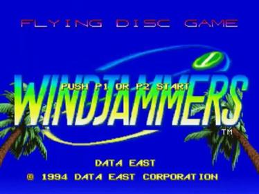 Windjammers - Screenshot - Game Title Image