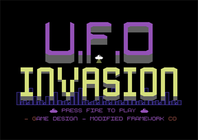 U.F.O Invasion - Screenshot - Game Title Image