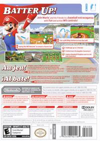 Mario Super Sluggers - Box - Back Image