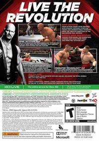 WWE '13 - Box - Back Image