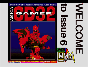 Amiga CD32 Gamer Cover Disc 6 - Screenshot - Game Title Image