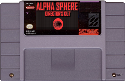 Alpha Sphere: Director's Cut - Cart - Front Image