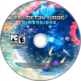 Geometry Wars 3: Dimensions Evolved - Fanart - Disc