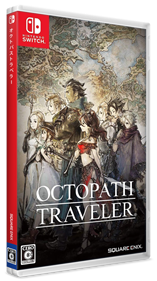 Octopath Traveler - Box - 3D Image